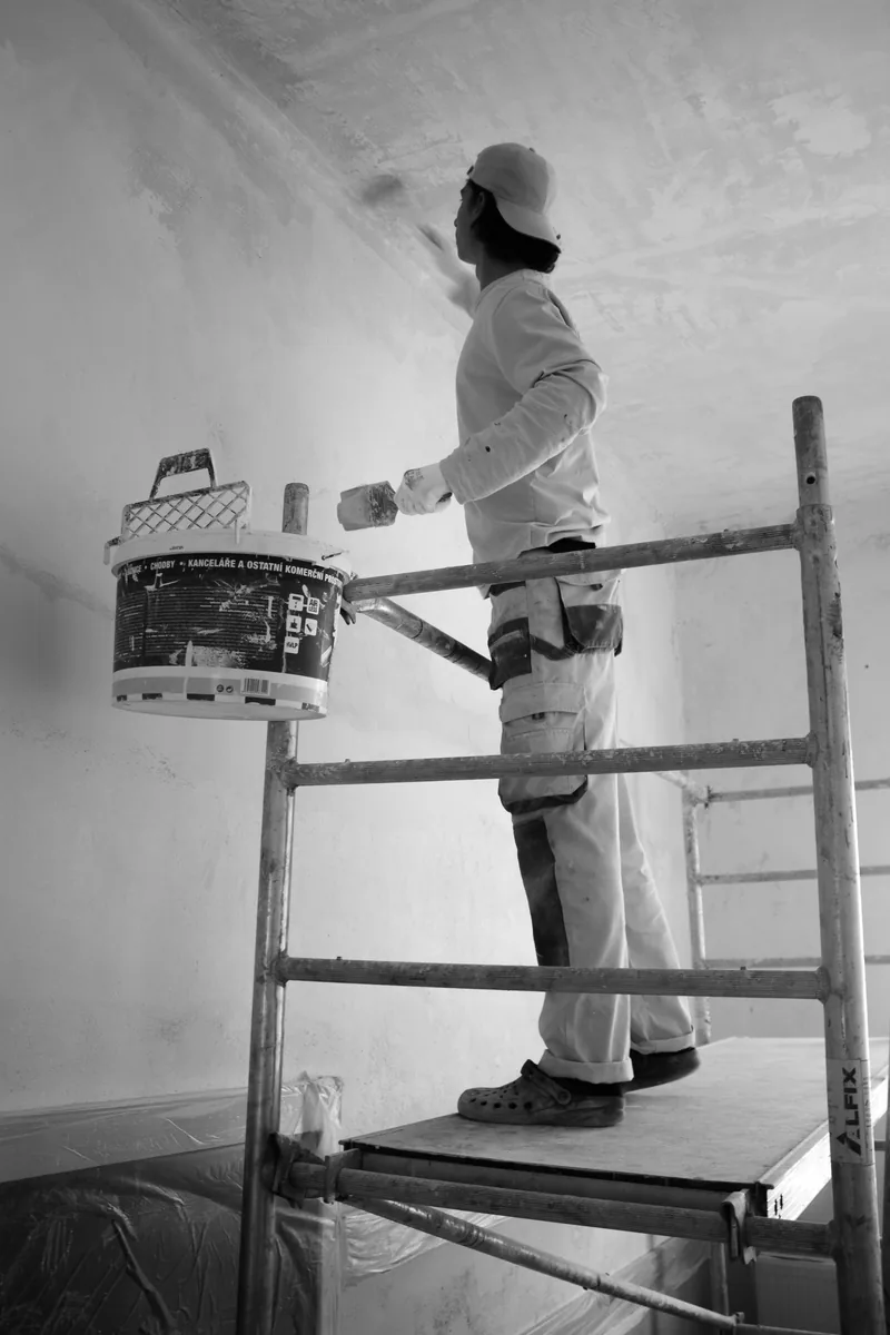 Artisan peintre Pachot Peinture au travail à Béziers